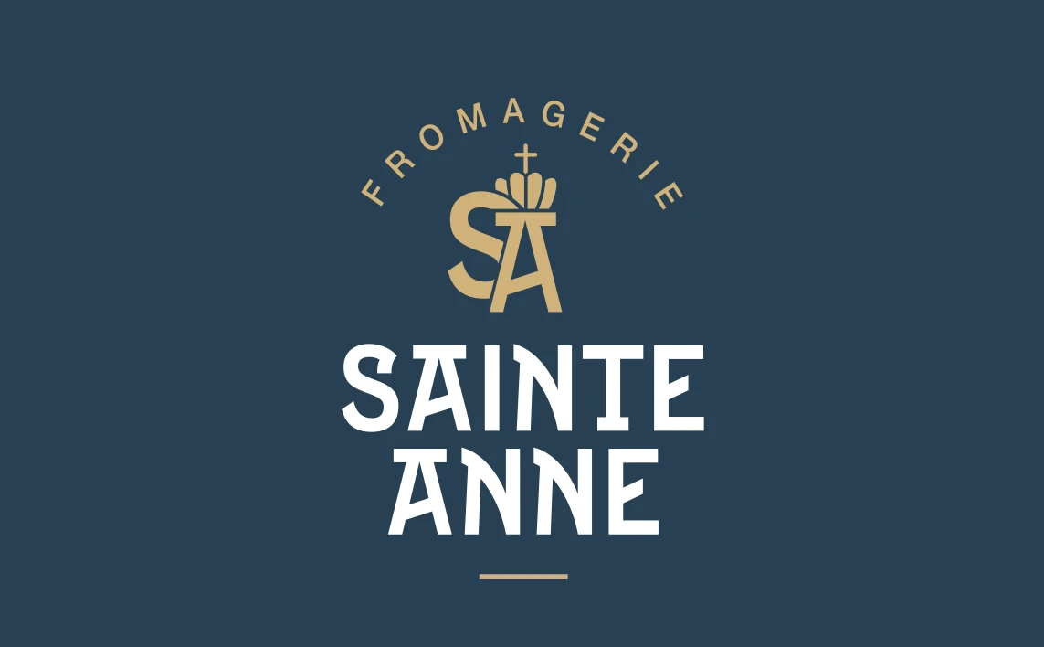 Charte graphique Fromagerie Sainte-Anne
