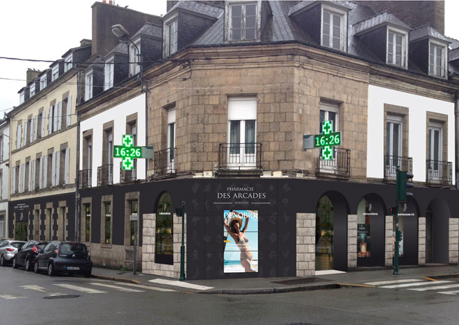 Signalétique et image de marque Pharmacie