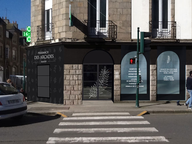 Signalétique et image de marque Pharmacie