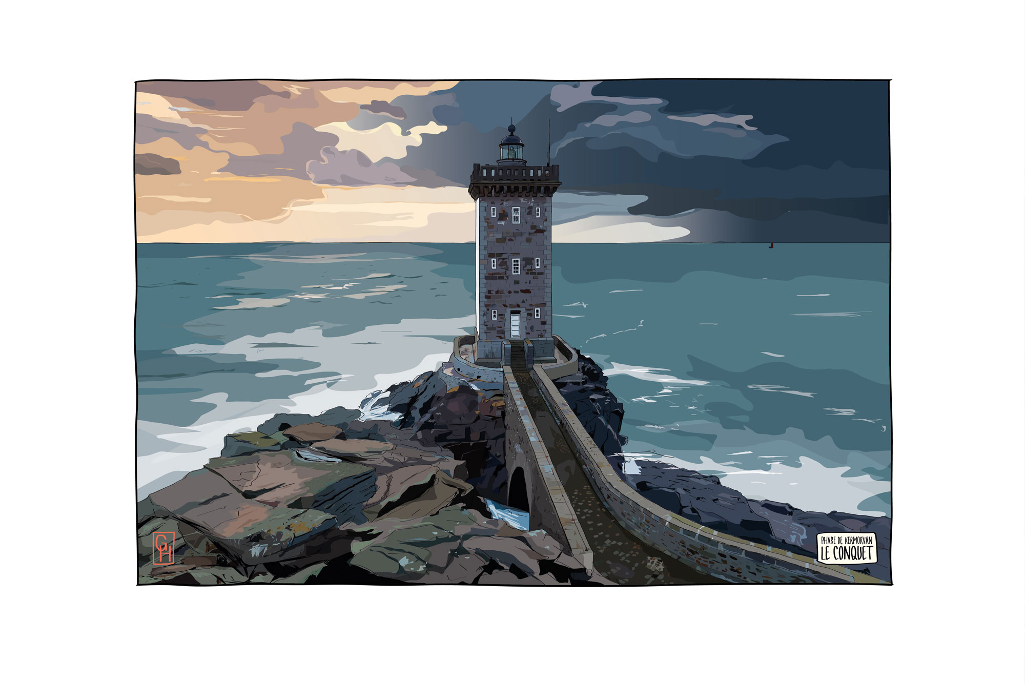 Illustration Phare du Conquet