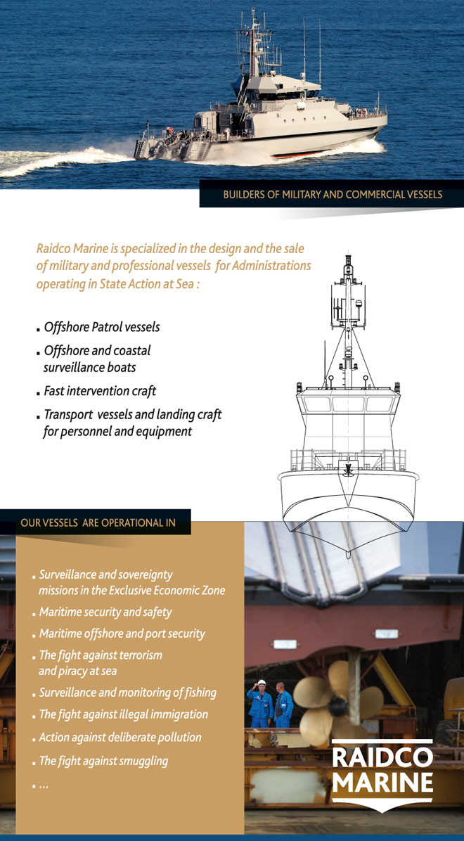 Raidco Marine, builders of military and commercial vessels