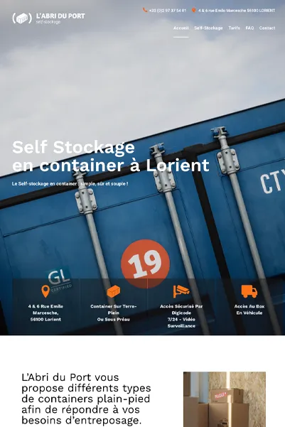 Gwendal Hasson, web design